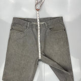 Levis Denim Shorts - 38W 11L Gray Cotton