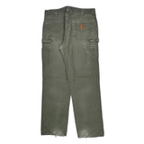 Carhartt Carpenter Trousers - 34W 34L Grey Cotton