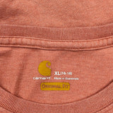 Carhartt T-Shirt - XL Red Cotton