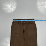 Unbranded Cargo Trousers - 32W 30L Brown Cotton