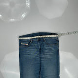 Diesel Slim Fit Jeans - 35W 30L Blue Cotton