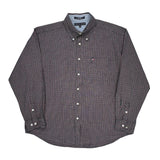 Tommy Hilfiger Checked Shirt - XL Red Cotton