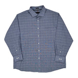 Tommy Hilfiger Checked Shirt - XL Blue Cotton