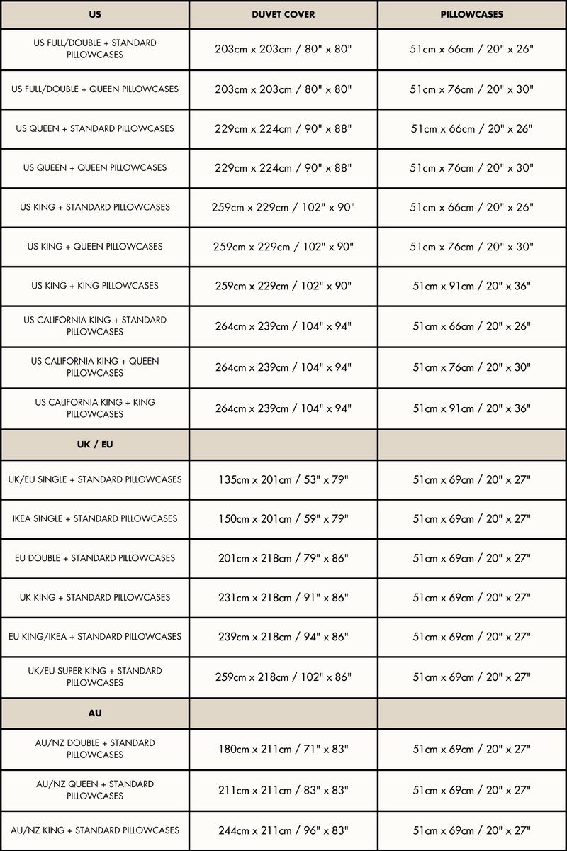 Linen bedding set in Dusty Lavender