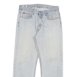 LEE COOPER Mens Blue Regular Straight Denim Cotton Light W32 L29 Zip Closure