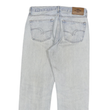 LEE COOPER Mens Blue Regular Straight Denim Cotton Light W32 L29 Zip Closure