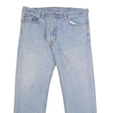 LEVI'S 505 Mens Light Blue Regular Straight Denim Medium Wash W38 L30 Classic