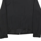 LA REDOUTE Womens Black Jacket UK 8 Polyester Zip Plain Stylish Lightweight