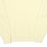 KARL KANI Mens Cream Sweatshirt Crew Neck M Casual Cotton Pullover Lightweight