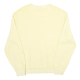 KARL KANI Mens Cream Sweatshirt Crew Neck M Casual Cotton Pullover Lightweight