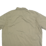 CARHARTT Mens Beige Cotton Blend Short Sleeve Work Shirt 2XL Holt Ag Solutions