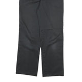 DICKIES Mens Cotton Blend Black Regular Fit Straight Trousers W30 L30 Workwear