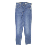 LEVI'S Womens Jeans Blue Regular Skinny Denim Light W26 L24 Classic Zip