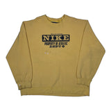 Nike Vintage Nike Graphic Sweatshirt - 2XL Yellow Cotton