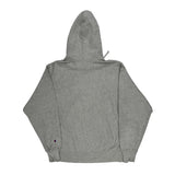 Champion Reverse Weave Hoodie - XL Grey Cotton