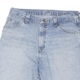 WRANGLER Mens Denim Blue Casual Shorts L W34 Cotton Blend Relaxed Fit