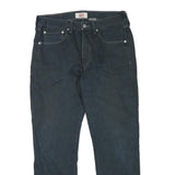 LEVI'S 501 Mens Jeans Black Regular Straight Denim W32 L27 Button Cotton Blend