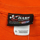 Danica Patrick Chase Authentics Nascar T-Shirt - XL Orange Cotton