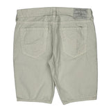 True Religion Shorts - 38W 12L Cream Cotton