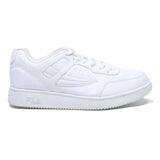 PUMA Mens Low Top Trainers Leather White UK 9.5 Casual Sports Footwear