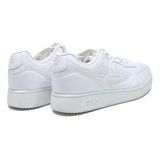 PUMA Mens Low Top Trainers Leather White UK 9.5 Casual Sports Footwear