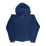 Age 14-16 Polo By Ralph Lauren Hoodie - Large Navy Cotton