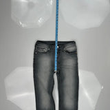 True Religion Skinny Jeans - 28W US 2 Gray Cotton Blend