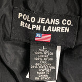 Polo By Ralph Lauren Puffer - Large Green Nylon