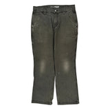 Carhartt Carpenter Trousers - 32W 30L Grey Cotton