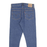 LEVI'S Wedgie Skinny Womens Jeans Blue Slim Skinny Denim Regular W30 L28 Raw Hem