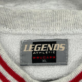 Blank Legends Athletic Sweatshirt - XL Grey Cotton