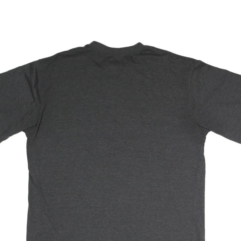 CHAMPION Mens Grey Graphic T-Shirt XL Short Sleeve Crew Neck Cotton Blend Casual