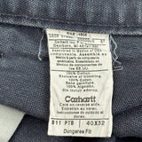 Carhartt Carpenter Pants - 38W 32L Gray Cotton