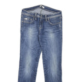 KOCCA Womens Slim Blue Denim Slim Fit Skinny Jeans W28 L25 Stretchy Zip Fly