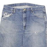 WRANGLER Mens Denim Blue Casual Shorts 2XL W35 Cotton Blend Comfortable Stylish