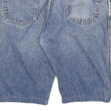 WRANGLER Mens Denim Blue Casual Shorts 2XL W35 Cotton Blend Comfortable Stylish