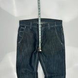 511 Levis Skinny Jeans - 36W 32L Blue Cotton