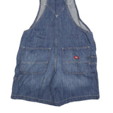 DICKIES Womens Blue Denim Relaxed Cotton Dungarees M W36 L6 Casual Shortalls