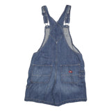 DICKIES Womens Blue Denim Relaxed Cotton Dungarees M W36 L6 Casual Shortalls