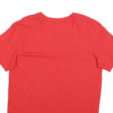 NIKE Mens Red Just Do It Graphic T-Shirt M Short Sleeve Crew Neck Cotton