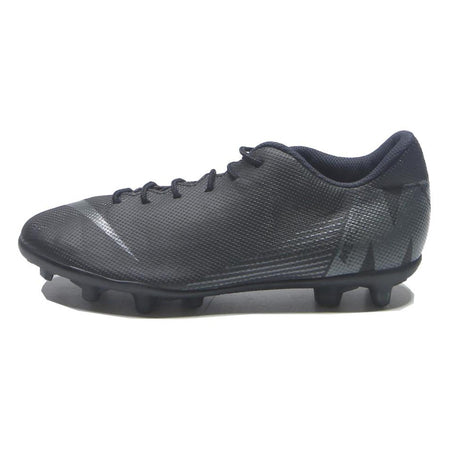 NIKE Vapor 14 Boys Football Boots Black Polyester Blend UK 5 Lightweight Durable
