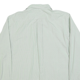 RALPH LAUREN Mens Green & Blue Checked Shirt XL Classic Cotton Blend Button Down