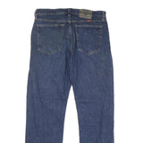 WRANGLER Mens Regular Fit Blue Denim Jeans W30 L29 Zip Cotton Blend Classic