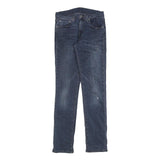 LEVI'S 511 Slim Mens Jeans Blue Slim Skinny Denim Medium W28 L32 Classic Zip