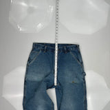 Carhartt Double Knee Carpenter Jeans - 32W 34L Blue Cotton