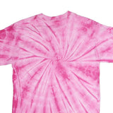 GENUINE MERCHANDISE Womens Pink Tie Dye Padres T-Shirt L Short Sleeve Crew Neck