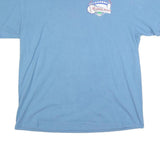 PORT & COMPANY Mens Blue Softball Champions Graphic T-Shirt XL Short Sleeve Crew