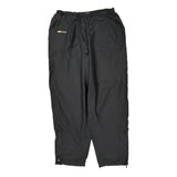 Reebok Track Pants - 2XL Black Nylon