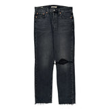 Levis Jeans - 30W UK 10 Black Cotton