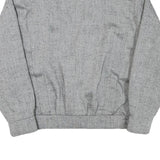 Mens Grey Button Jacket M Polyester Blend Classic Plain Button Closure Stylish